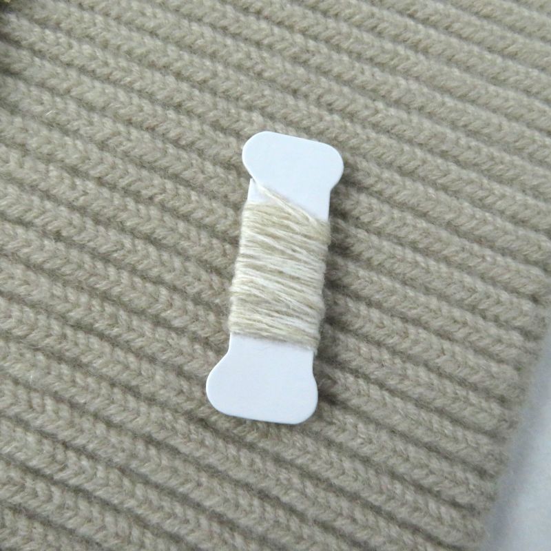 Hermes 23AW 3h2841dj 100% Silk Twill Raine Scarf Print Zip Up Knit Switch Long