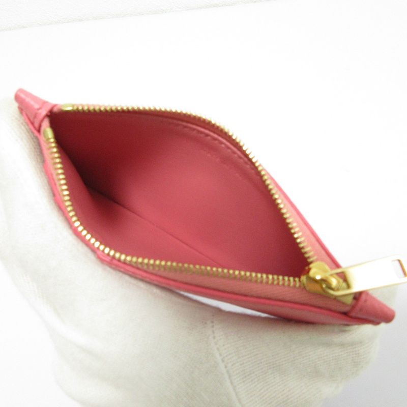 Celine Fragment Case Card Case Wallet Pink Ladies Used