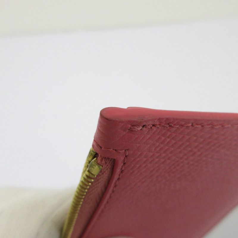 Celine Fragment Case Card Case Wallet Pink Ladies Used