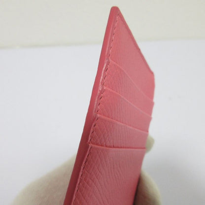 Celine Fragment Case Card Case Wallet Pink Ladies Used