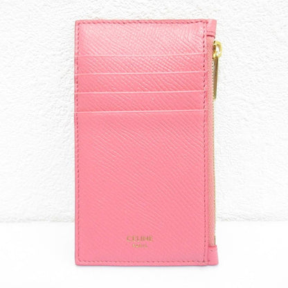 Celine Fragment Case Card Case Wallet Pink Ladies Used