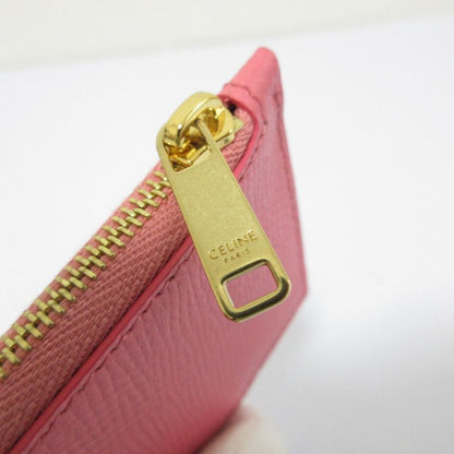 Celine Fragment Case Card Case Wallet Pink Ladies Used