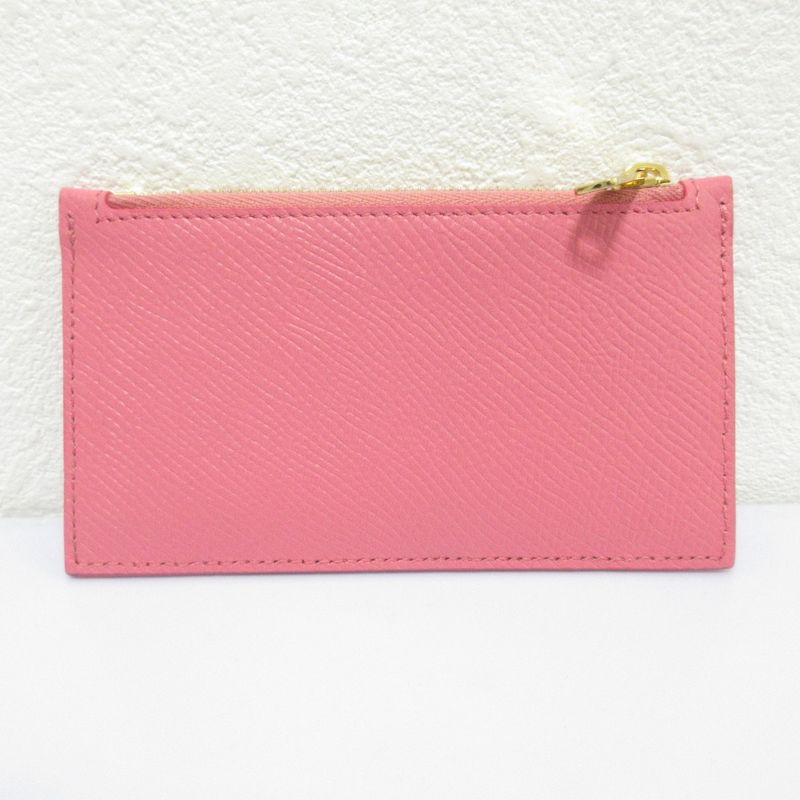 Celine Fragment Case Card Case Wallet Pink Ladies Used