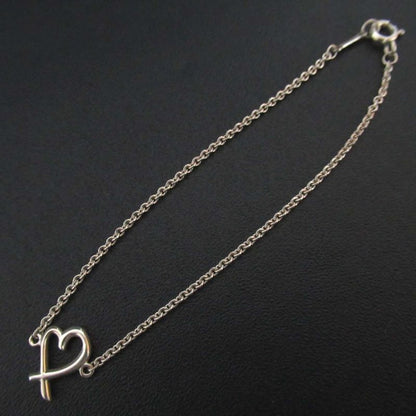 Tiffany & Co Tiffany & Co Paloma Picasso Rubbing Heart Bracelet 925sv Silver