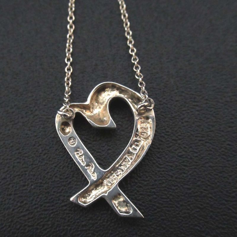 Tiffany & Co Tiffany & Co Paloma Picasso Loving Heart Necklace Pendant Silver