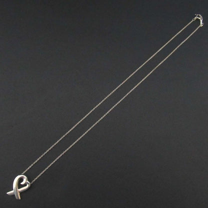 Tiffany & Co Tiffany & Co Paloma Picasso Loving Heart Necklace Pendant Silver