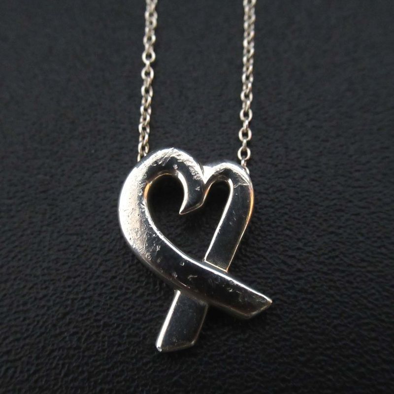 Tiffany & Co Tiffany & Co Paloma Picasso Loving Heart Necklace Pendant 925sv