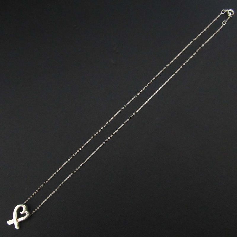 Tiffany & Co Tiffany & Co Paloma Picasso Loving Heart Necklace Pendant 925sv