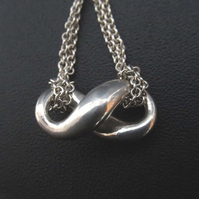 Tiffany & Co Tiffany & Co Infinity Necklace 925sv Silver Ladies Secondhand Used