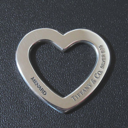 Tiffany & Co Tiffany & Co Menard Heart Motif Necklace Pendant Top 925sv Silver