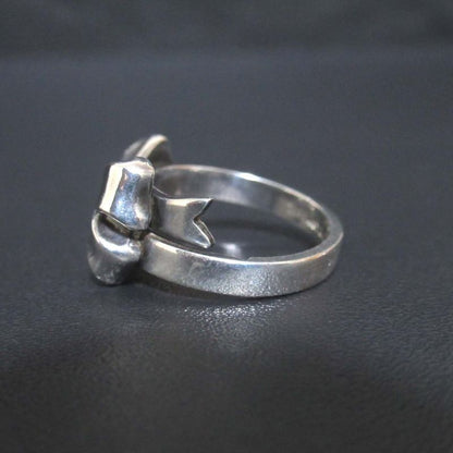 Tiffany & Co Tiffany & Co Ribbon Ring Size 12 925sv X 750 Silver X Gold Ladies