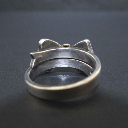 Tiffany & Co Tiffany & Co Ribbon Ring Size 12 925sv X 750 Silver X Gold Ladies