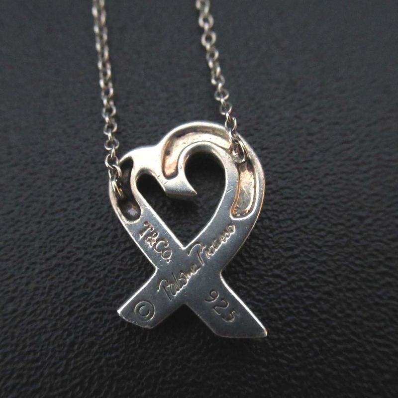 Tiffany & Co Tiffany & Co Paloma Picasso Loving Heart Necklace Pendant 925sv