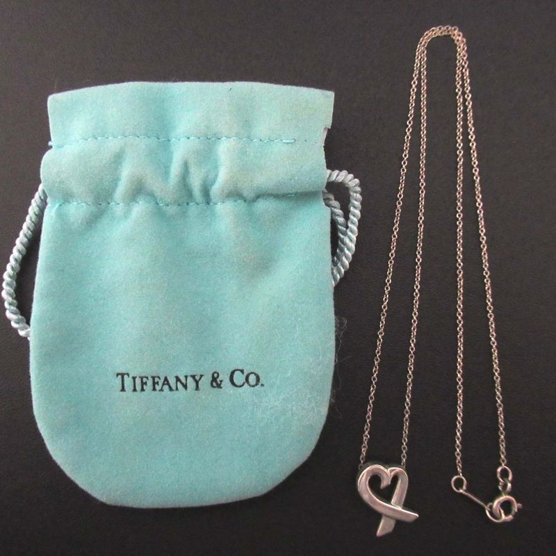 Tiffany & Co Tiffany & Co Paloma Picasso Loving Heart Necklace Pendant 925sv
