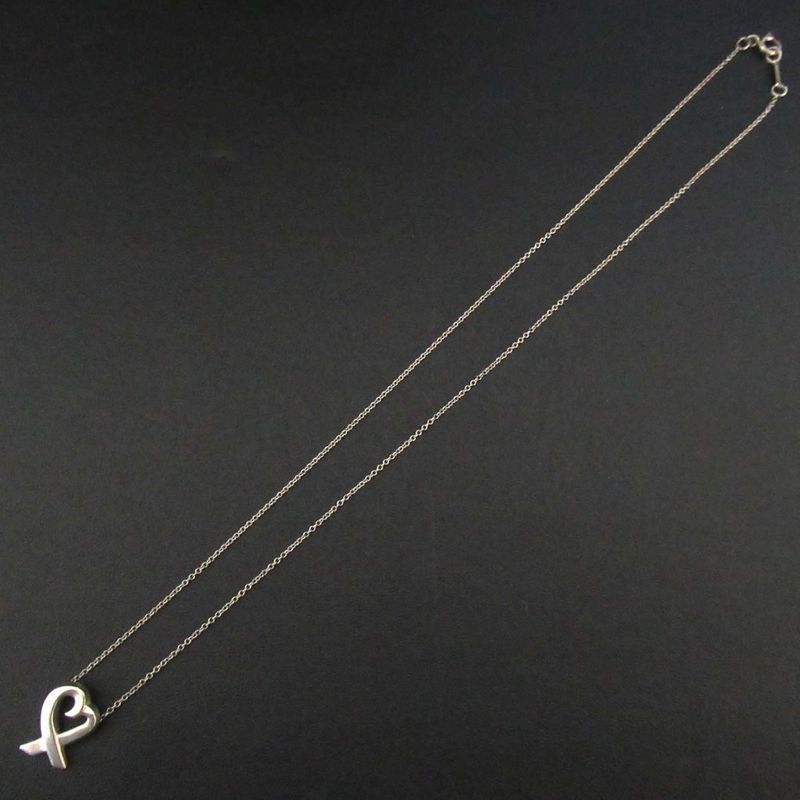 Tiffany & Co Tiffany & Co Paloma Picasso Loving Heart Necklace Pendant 925sv