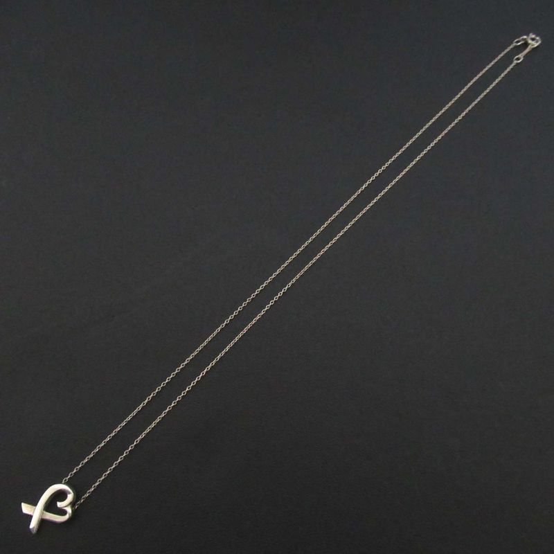 Tiffany & Co Tiffany & Co Paloma Picasso Loving Heart Necklace 925sv Silver