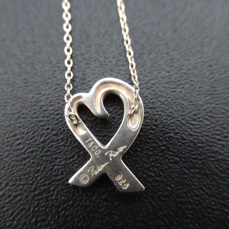 Tiffany & Co Tiffany & Co Paloma Picasso Loving Heart Necklace 925sv Silver