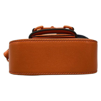 Gucci Shoulder Bag Horsebit 1955 Mini Bag 726863 Orange Leather