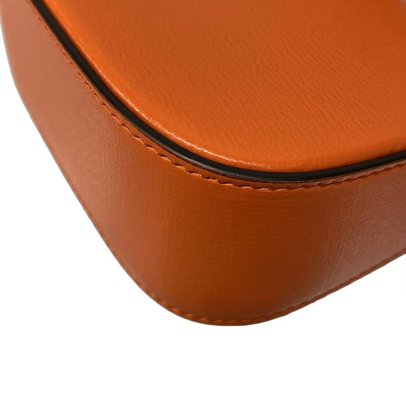 Gucci Shoulder Bag Horsebit 1955 Mini Bag 726863 Orange Leather