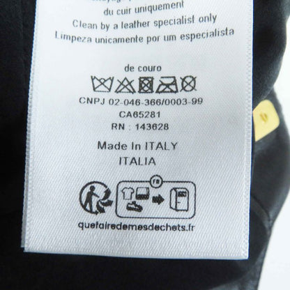 Christian DIOR 045p45al015 Lambleather 100% Silk Wrap Shorts With CD Buckle