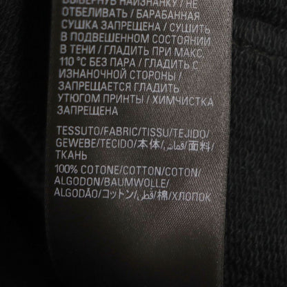 Balenciaga 23AW 739024 100% Cotton Damaged Logo Print Large Fit Pullover