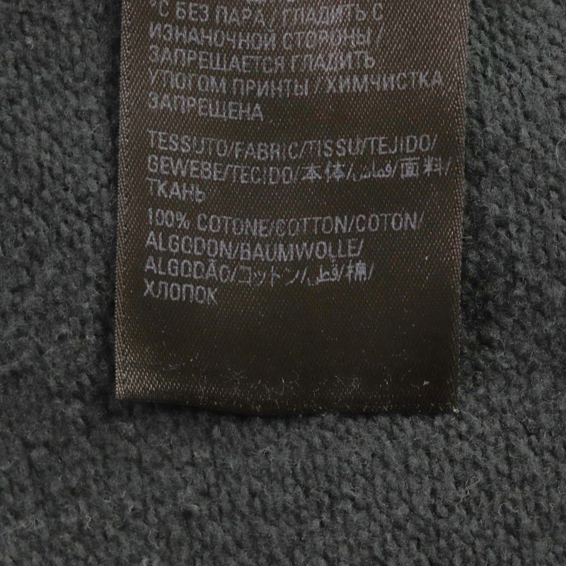 Balenciaga 22AW 674986 100% Cotton Logo Print Paint Crash Damaged Pullover