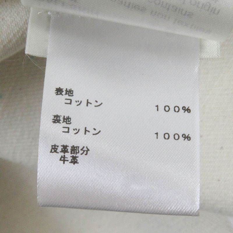 Louis Vuitton 22SS 1a9t10 Landscape Monogram Leather Patch Amen Break Denim