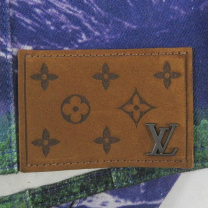 Louis Vuitton 22SS 1a9t10 Landscape Monogram Leather Patch Amen Break Denim