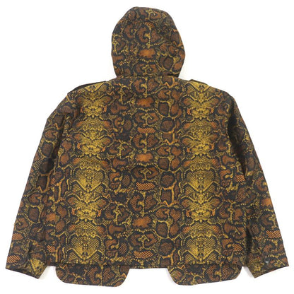 DIOR Homme 283c402b5540 Silk Blend Python Print Anorak Hoodie Blouson Jacket
