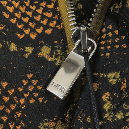 DIOR Homme 283c402b5540 Silk Blend Python Print Anorak Hoodie Blouson Jacket