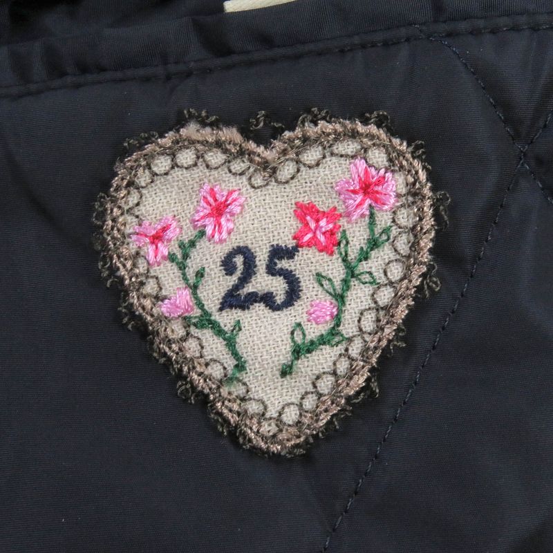 Gucci 645702 Interlocking G Patch Cotton Filled Coach Jacket Blouson Bomber