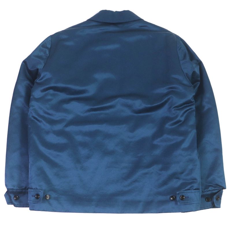 Gucci 645702 Interlocking G Patch Cotton Filled Coach Jacket Blouson Bomber