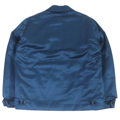 Gucci 645702 Interlocking G Patch Cotton Filled Coach Jacket Blouson Bomber