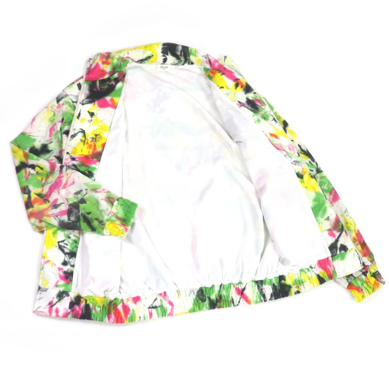 Celine 2y671383q Triomphe Zip Paint Design Track Jacket Jersey Multicolor S