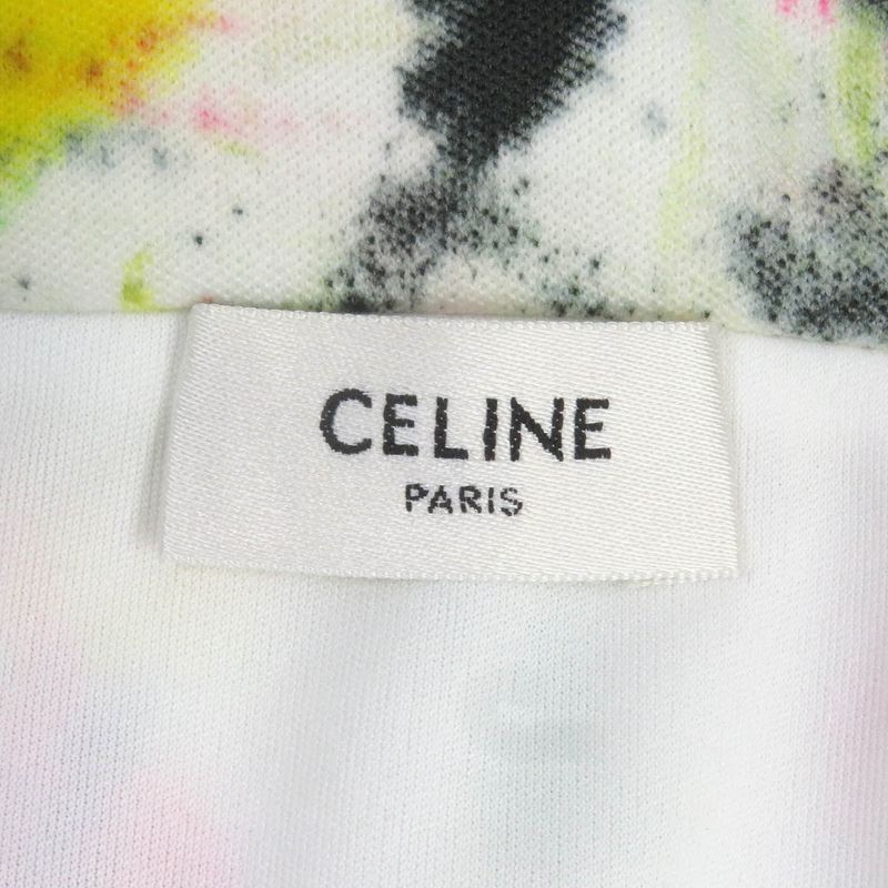 Celine 2y671383q Triomphe Zip Paint Design Track Jacket Jersey Multicolor S