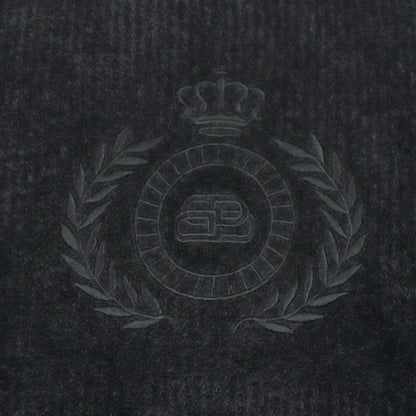 Balenciaga 2020 651106 BB Emblem Logo Embroidered Raised Fabric Pile Knit