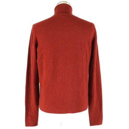 Hermes 100% Cashmere Cadenas Zip Cardigan Turtleneck Sleeveless Knit Ensemble