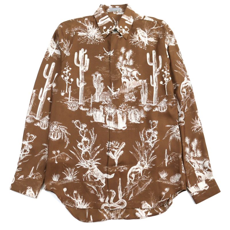 DIOR×travis Scott DIOR Homme×travis Scott 013c501a5529 100% Silk Cactus Jack