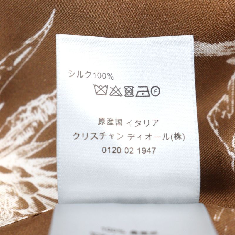 DIOR×travis Scott DIOR Homme×travis Scott 013c501a5529 100% Silk Cactus Jack