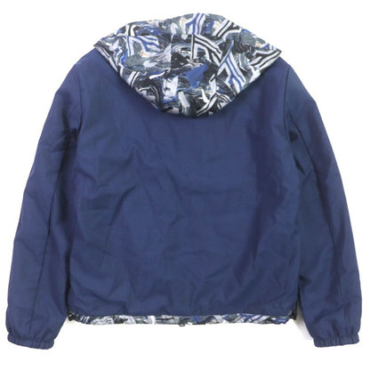  Fendi 2021 Fw1088 FF Logo Total Pattern Hooded Double Zip Up Reversible