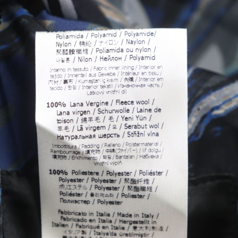  Fendi 2021 Fw1088 FF Logo Total Pattern Hooded Double Zip Up Reversible