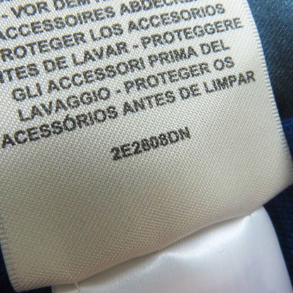 Hermes 22SS 2e2808dn Silk Rayon Twill Raine Tattersall Zigzag Knit Blue 38