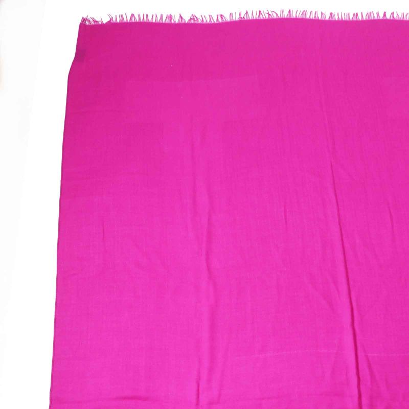 Hermes Cashmere Wool Big H Pattern Scarf / Scarf Pink Ladies