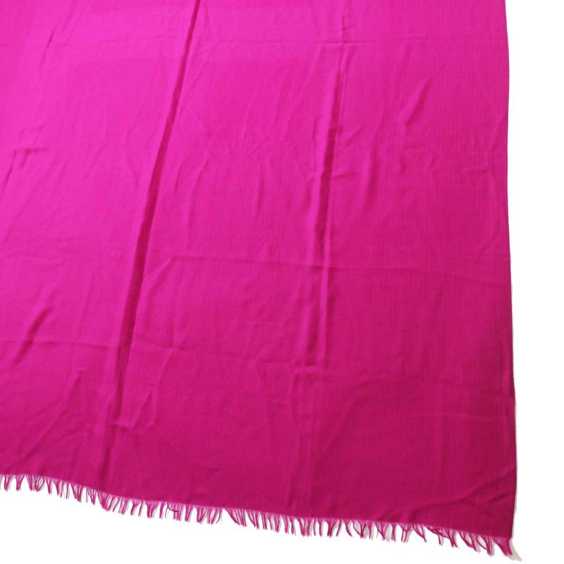 Hermes Cashmere Wool Big H Pattern Scarf / Scarf Pink Ladies