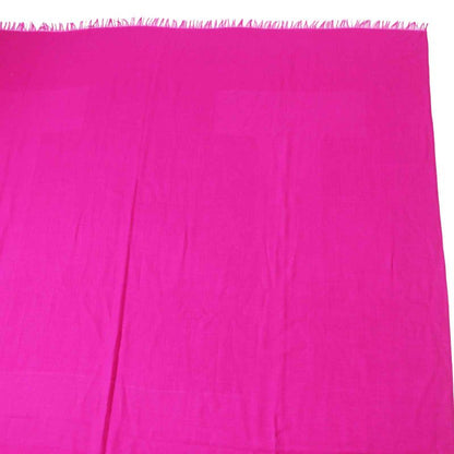 Hermes Cashmere Wool Big H Pattern Scarf / Scarf Pink Ladies