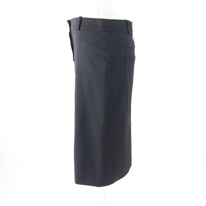 Christian DIOR Vintage 2004 4h12033422 Galliano Period Knee-length Wool Skirt