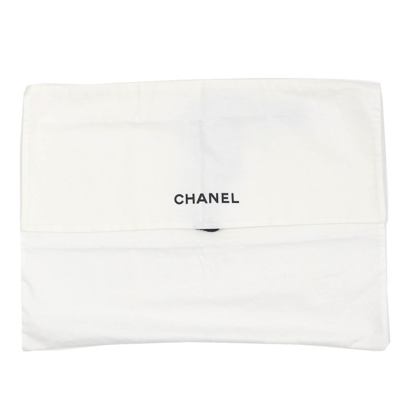 CHANEL P62063 Wool Alpaca Blend Coco Mark Button Ribbon Tweed Collarless Zip-up