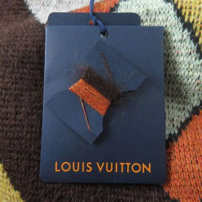 Louis Vuitton 22AW 1aamcf Wool Mohair Blend Leather Long Sleeve Knit With Logo