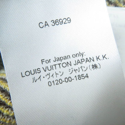 Louis Vuitton 22AW 1aamcf Wool Mohair Blend Leather Long Sleeve Knit With Logo