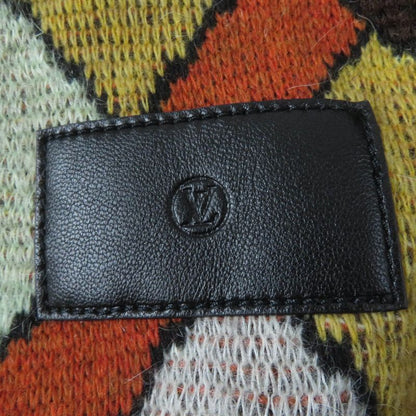 Louis Vuitton 22AW 1aamcf Wool Mohair Blend Leather Long Sleeve Knit With Logo